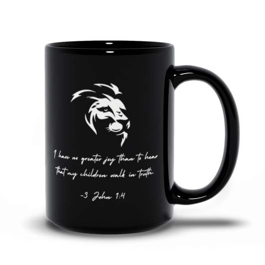 I WILL NOT CO-PARENT WITH THE GOVERNMENT Black Mug 15 oz